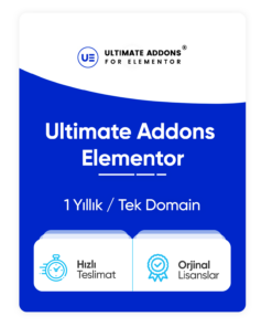 Ultimate Addons for Elementor Eklentisi